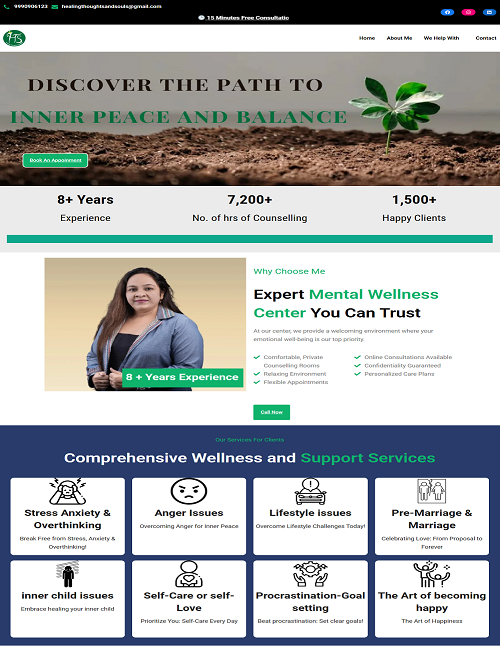 Healing thoughts & Soul Consulting/Psycologist