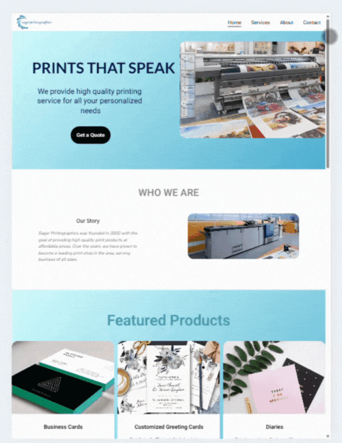 Portfolio 37 Sagar Printographics Services/Printing