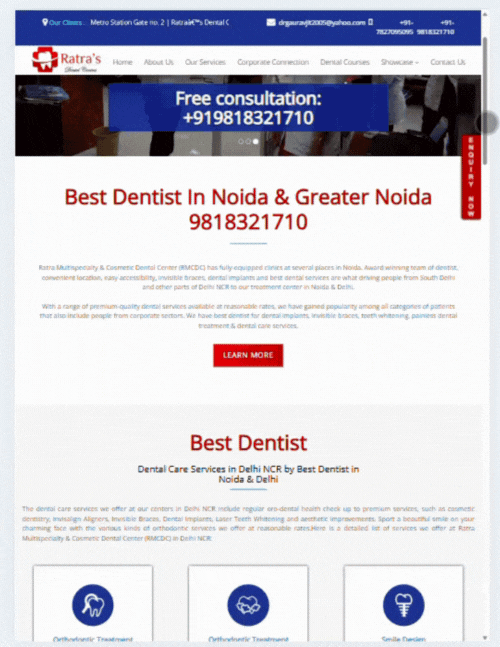 Portfolio 7 Ratra`s Dental CentresDoctor/Dentist