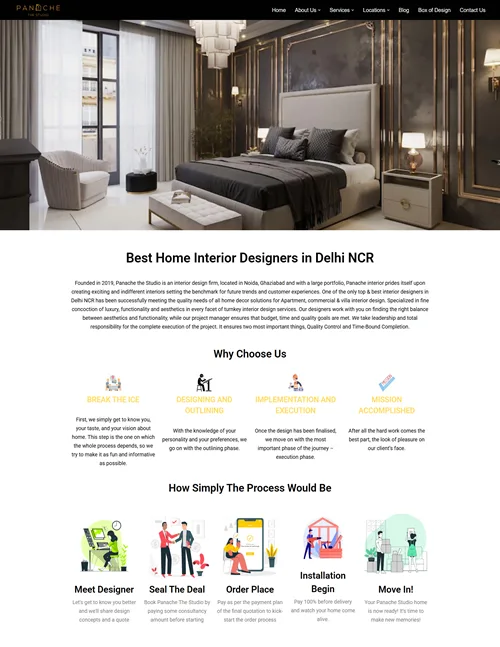 Digital Marketing Services 31 Panache Interior Designer
