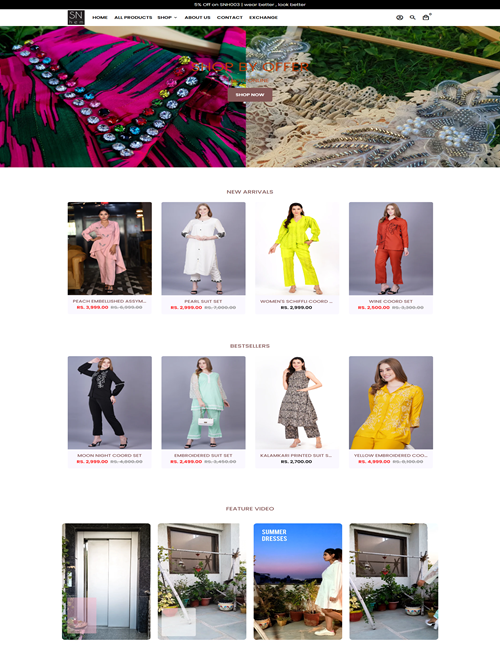 SnhemTextile/Women clothings