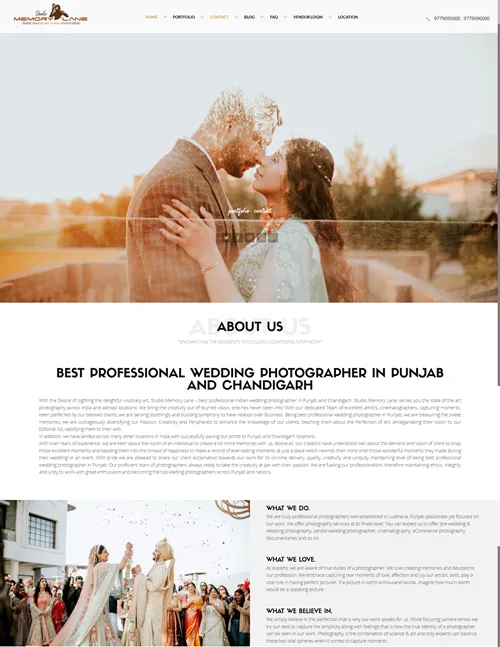 Digital Marketing Services 66 Studio Memory Photography