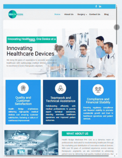 Portfolio 42 Health BridgeMedical Devices