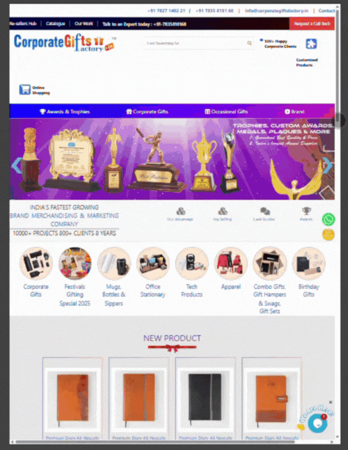 Portfolio 28 Corporate GiftsOnline Ordering/Gifts