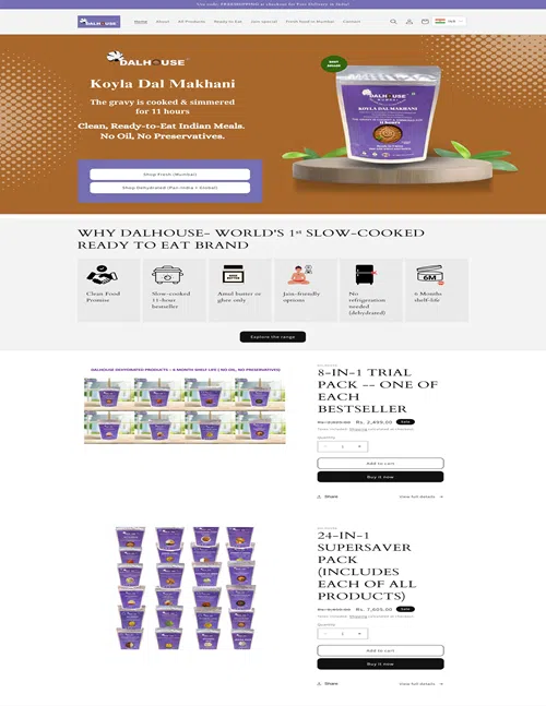 Digital Marketing Services 86 DalHouseOnline Food Ordering