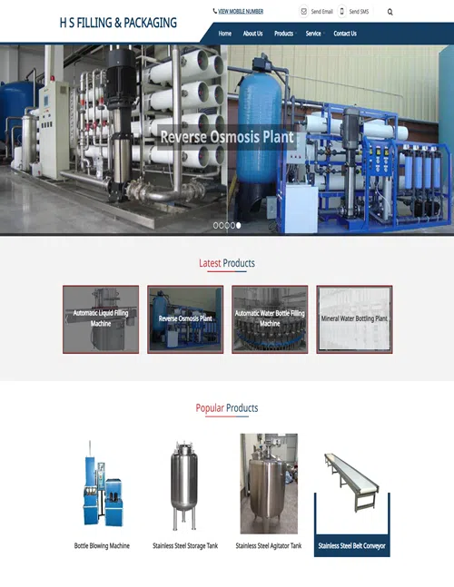 Digital Marketing Services 88 HS Filling Filling & Packing